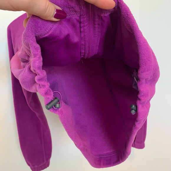 Columbia Womens Fleece Jacket Size Medium Purple Casual Long Sleeve - Picture 15 of 16